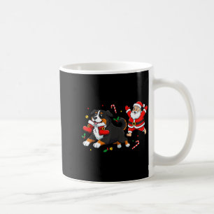 Berner Sennenhund Weihnachtsmann Stiefel Weihnacht Kaffeetasse