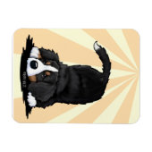 Berner Sennenhund Welpe  Magnet (Horizontal)