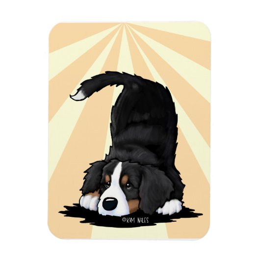Berner Sennenhund Welpe  Magnet (Vertikal)