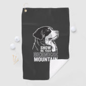 Berner Sennenhund Zeig mir dein Golfhandtuch (Insitu)