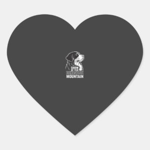 Berner Sennenhund Zeig mir deinen Herz-Aufkleber