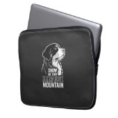 Berner Sennenhund Zeig mir deinen Laptopschutzhülle (Vorderseite Links)