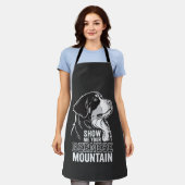 Berner Sennenhund Zeig mir deinen Schürze (Getragen)