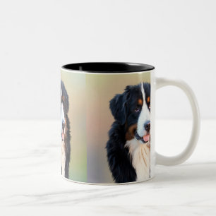 Berner Sennenhund Zweifarbige Tasse