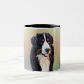 Berner Sennenhund Zweifarbige Tasse (Mittel)