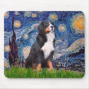 Berner - Sternennacht Mousepad
