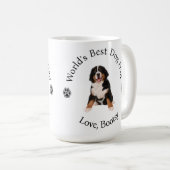 Berner Vater der Besten Hunde Kaffeetasse (VorderseiteRechts)