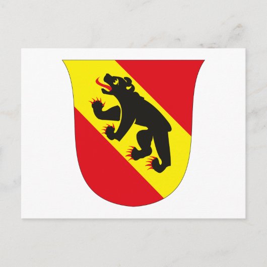 Berner Wappen Postkarte (Vorderseite)