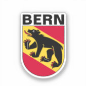 Berner Wappen, SCHWEIZ Aufkleber (Vorderseite)