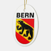 Berner Wappen, SCHWEIZ Keramik Ornament (Links)