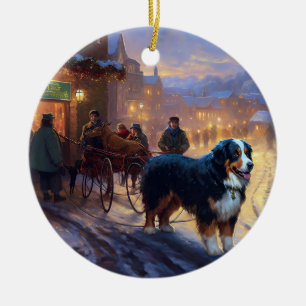 Berner Weihnachtsfestzeit Keramik Ornament