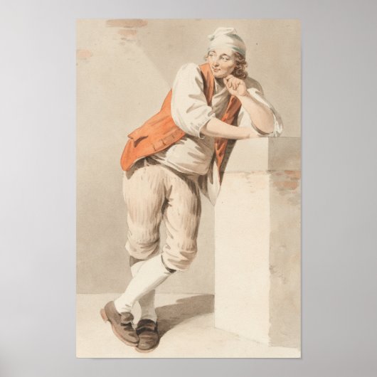 Bernese Bauer durch Sigmund Freudenberger Poster (Vorne)