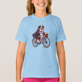 Bernese Dog Biker, Bernese Cruiser Bike Adventure T-Shirt (Vorderseite)