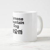 Bernese Dog Mama, Bernese Mama, Berner Dog Mama Jumbo-Tasse (Vorderseite Rechts)