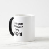 Bernese Dog Mama, Bernese Mama, Berner Dog Mama Verwandlungstasse (Vorderseite Links)