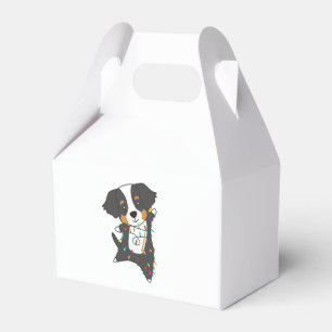 Bernese Frory Christmas Happy Christmas Hunde Geschenkschachtel