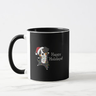 Bernese Frory Christmas Happy Christmas Hunde Tasse