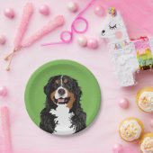 BERNESE GEBIRGShund FÜR BERNESE GEBIRGSelternteil Pappteller (Party)