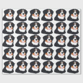 Bernese Gebirgshund Geschenkpapier (Flach)