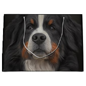 Bernese Gebirgshund Große Geschenktüte (Vorderseite)