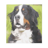 Bernese Gebirgshund Notizblock (Vorderseite)