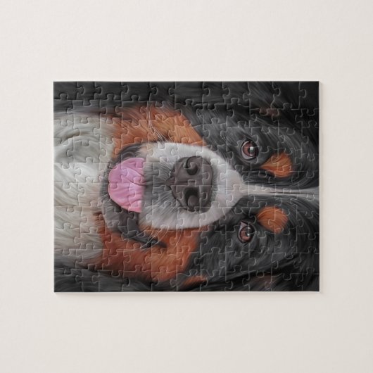 Bernese Gebirgshund Puzzle (Horizontal)