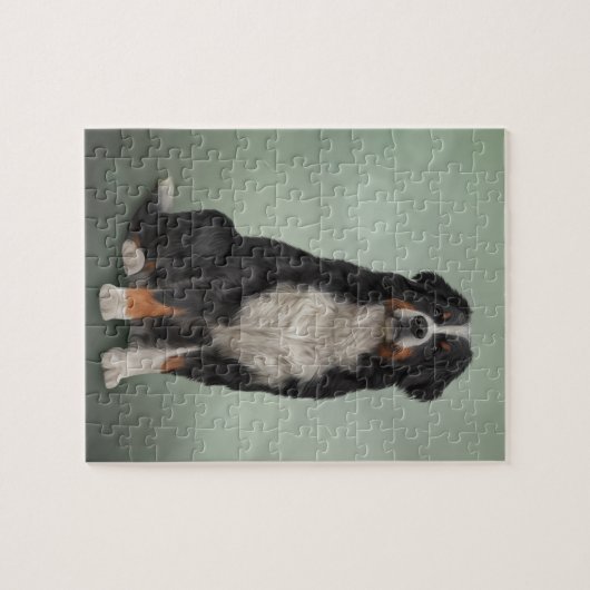 Bernese Gebirgshund Puzzle (Horizontal)