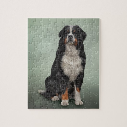 Bernese Gebirgshund Puzzle (Vertikal)