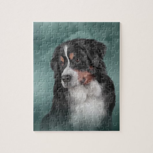 Bernese Gebirgshund Puzzle (Vertikal)