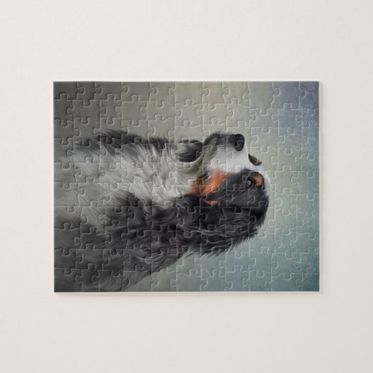 Bernese Gebirgshund Puzzle (Horizontal)