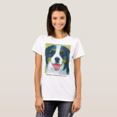 Bernese Gebirgshund T-Shirt (Vorne ganz)