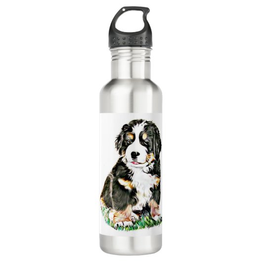 Bernese Gebirgshund Trinkflasche (Vorderseite)