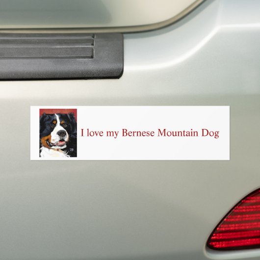 Bernese GebirgshundeAutoaufkleber Autoaufkleber (Auf Auto)