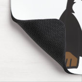 Bernese GebirgshundeCartoon Mousepad (Ecke)