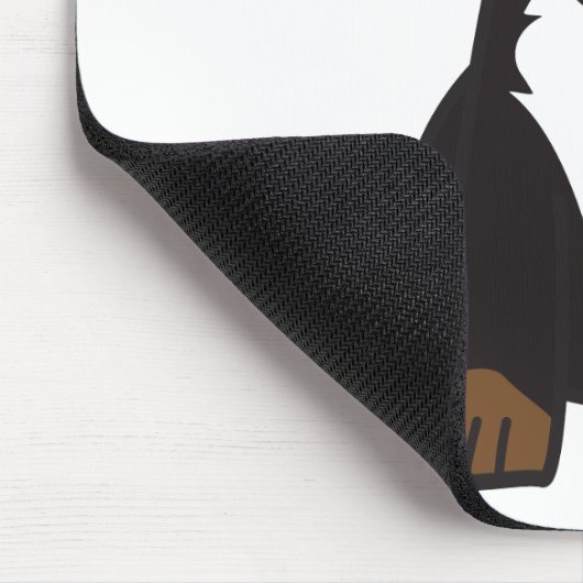 Bernese GebirgshundeCartoon Mousepad (Ecke)