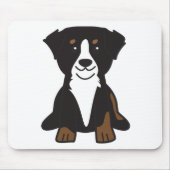 Bernese GebirgshundeCartoon Mousepad (Vorne)