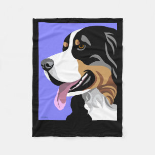 Bernese Gebirgshundegeschenke Fleecedecke