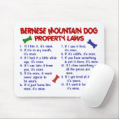 BERNESE GEBIRGShundeigentums-Gesetze 2 Mousepad (Mit Mouse)