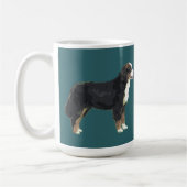 Bernese Gebirgshundekaffee-Tasse Kaffeetasse (Links)