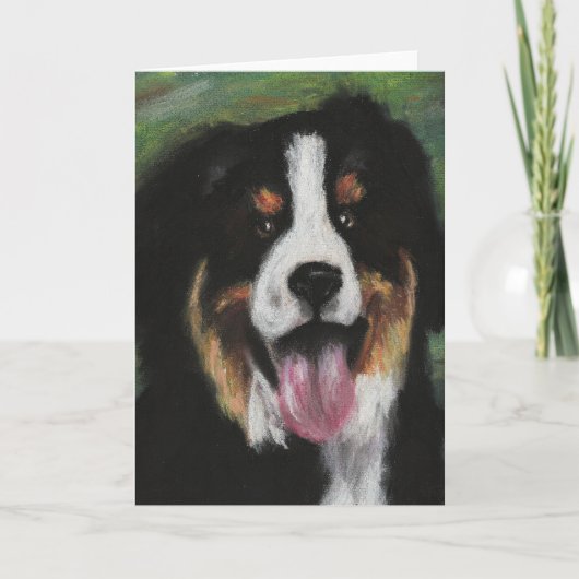 Bernese Gebirgshundeleere Karte (Vorderseite)
