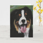 Bernese Gebirgshundeleere Karte (Gelbe Blume)