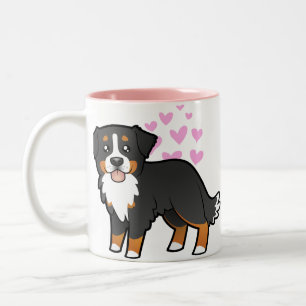 Bernese GebirgshundeLiebe Zweifarbige Tasse