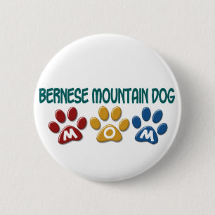 BERNESE GEBIRGShundeMama Tatzen-Druck Button