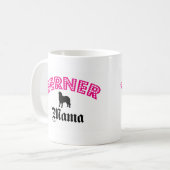 Bernese Gebirgshundemutter Kaffeetasse (Vorderseite Links)