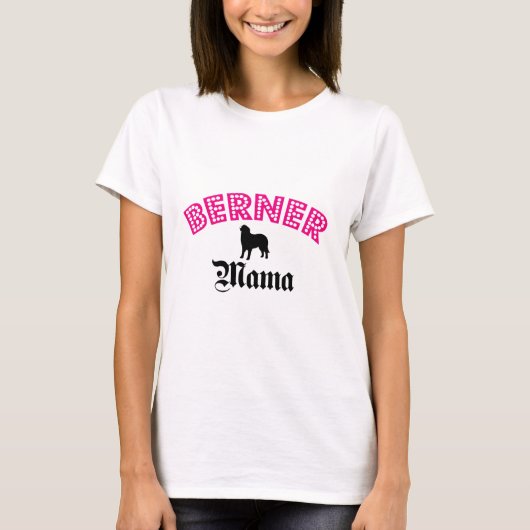 Bernese Gebirgshundemutter T-Shirt (Vorderseite)