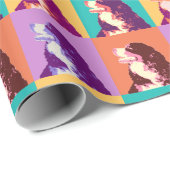 Bernese GebirgshundePop-Kunst Geschenkpapier (Rolleneckpunkt)