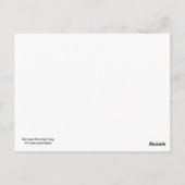 Bernese GebirgshundePop-Kunst Postkarte (Rückseite)