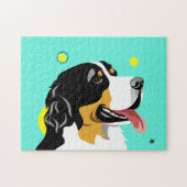 Bernese Gebirgshundepuzzlen Puzzle (Horizontal)