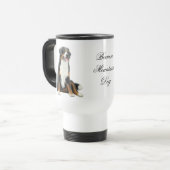 Bernese Gebirgshundereise-Tasse Reisebecher (Vorderseite Links)