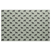 Bernese GebirgshundeSilhouette-Muster Stoff (Fat Quarter (45,7 x 55,9 cm))